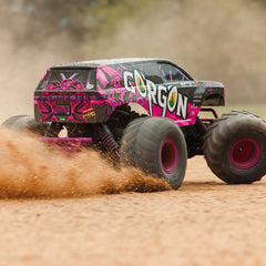1/10 GORGON 2WD RTR Brushed Monster Truck (Battery & Charger Included), Purple b