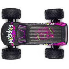 1/10 GORGON 2WD RTR Brushed Monster Truck (Battery & Charger Included), Purple b
