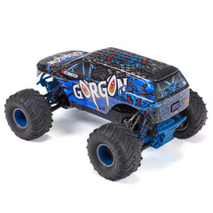 1/10 GORGON 2WD RTR Brushed Monster Truck, Blue (Needs Batt and Charger) by ARRM