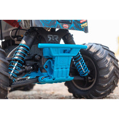 1/10 GORGON 2WD RTR Brushed Monster Truck, Blue (Needs Batt and Charger) by ARRM