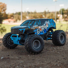 1/10 GORGON 2WD RTR Brushed Monster Truck, Blue (Needs Batt and Charger) by ARRM