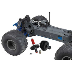 1/10 GORGON 2WD RTR Brushed Monster Truck, Blue (Needs Batt and Charger) by ARRM