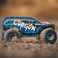 1/10 GORGON 2WD RTR Brushed Monster Truck, Blue (Needs Batt and Charger) by ARRM