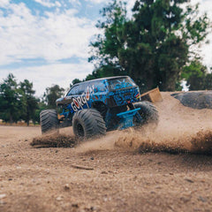 1/10 GORGON 2WD RTR Brushed Monster Truck, Blue (Needs Batt and Charger) by ARRM