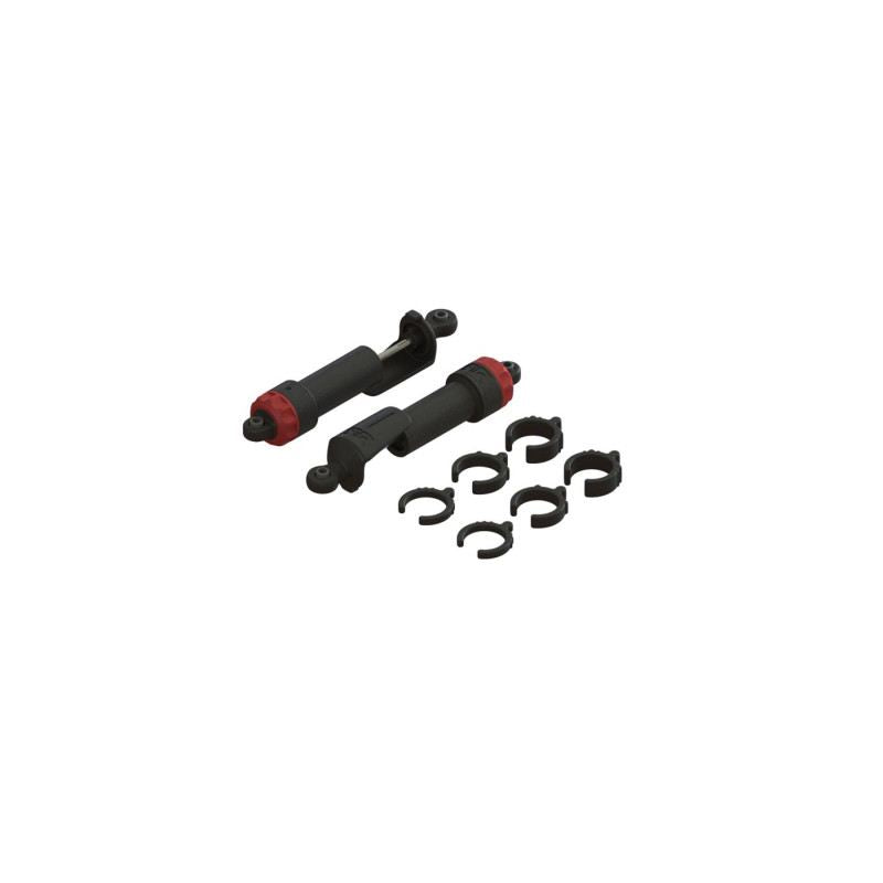 Shock Set, Front (2) Bore:11mm, Length:101mm, Piston:2x1.3mm, Oil:500cst by ARRM