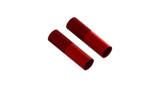 Aluminum Shock Body 24x88mm (Red) (2)
