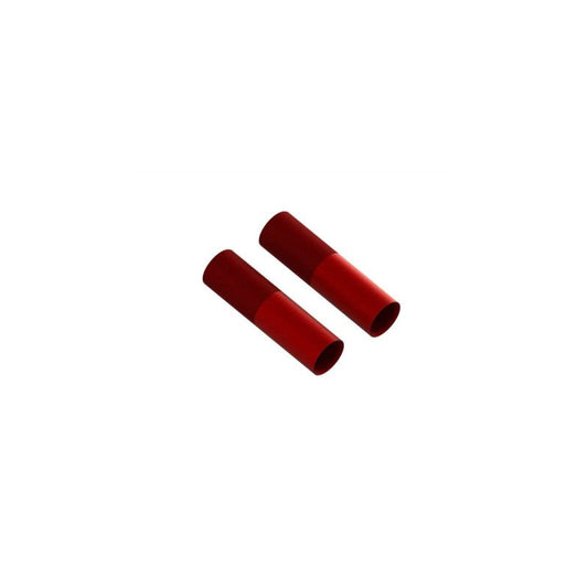 Aluminum Shock Body 24x83mm (Red) (2) by Arrma
