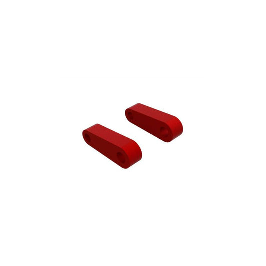 Arrma Aluminum Fr Suspension Mounts (Red) (2)