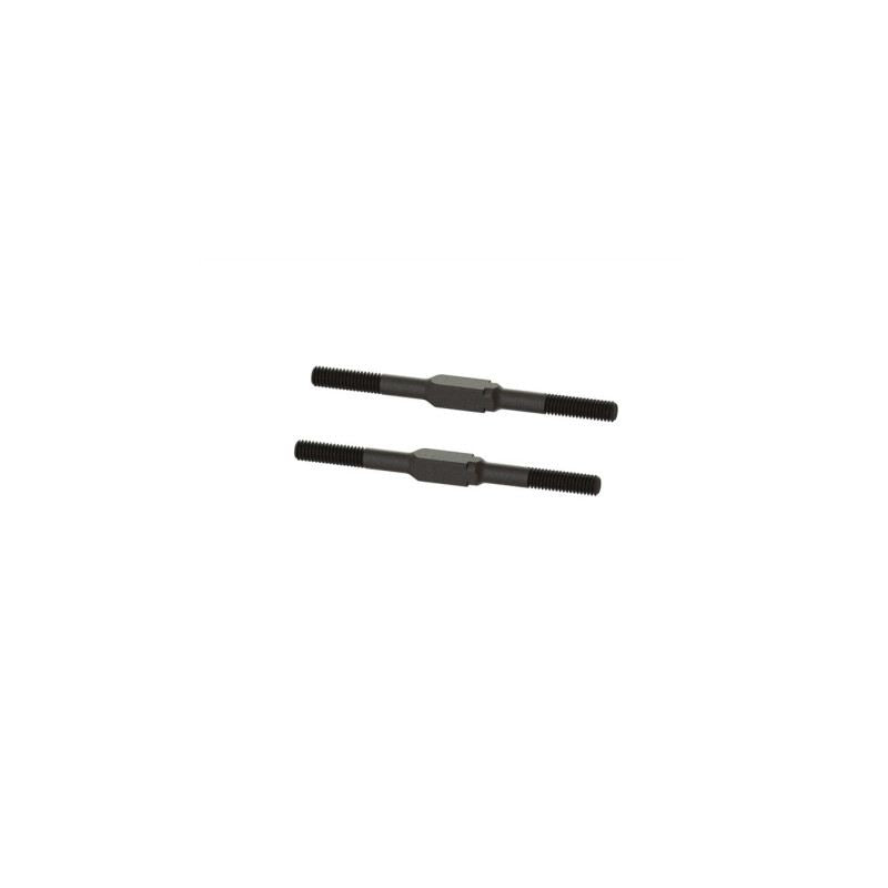 Steel Turnbuckle M4x60mm (Black) (2pcs) by Arrma