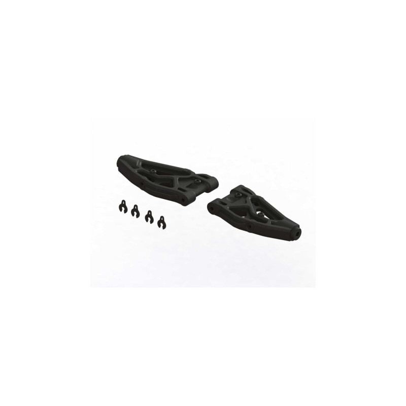 Front Lower Suspension Arms 100mm (1 Pair) Suit 6S Mojave by Arrma