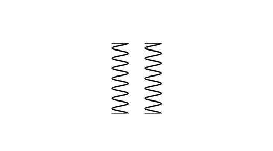 Shock Springs: 130mm 2.15N/mm (12.28lb/in)(2)