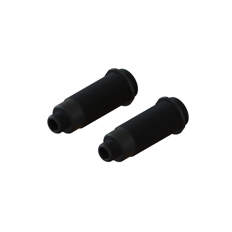 Aluminum Shock Body 16x62mm Black(2) by Arrma