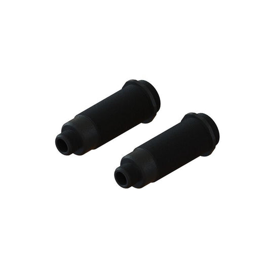 Aluminum Shock Body 16x62mm Black(2) by Arrma