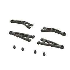 Front Suspension Arm Set A Upper and Lower - Typhon, Gorgon, Quake, Granite, Fre