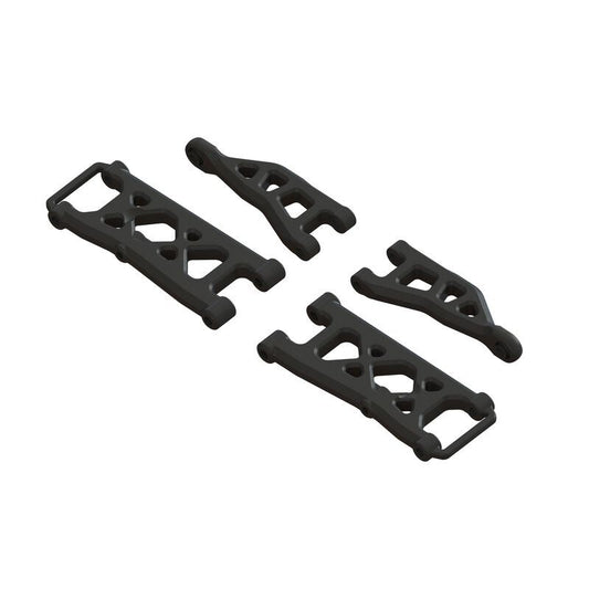 Rear Suspension Arm Set B - GROM Fits Mojave Grom, LOSI NASCAR by ARRMA