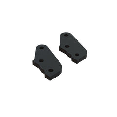 Aluminum Steering Plate Black (2) by Arrma