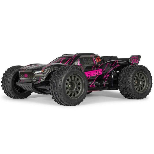 1/10 VORTEKS 223S DSC 2WD RTR Brushless Stadium Truck, Pink by ARRMA