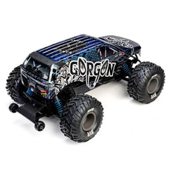 1/10 GORGON 223S 2WD RTR Brushless Monster Truck, Blue/Black by ARRMA