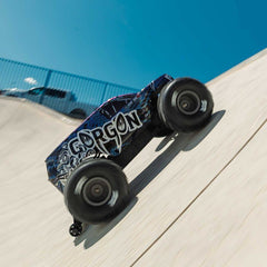 1/10 GORGON 223S 2WD RTR Brushless Monster Truck, Blue/Black by ARRMA