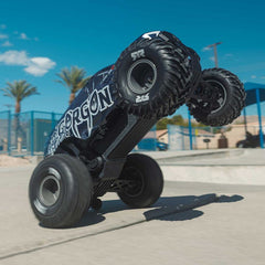 1/10 GORGON 223S 2WD RTR Brushless Monster Truck, Blue/Black by ARRMA