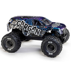 1/10 GORGON 223S 2WD RTR Brushless Monster Truck, Blue/Black by ARRMA