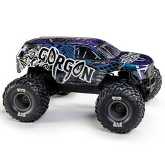 1/10 GORGON 223S 2WD RTR Brushless Monster Truck, Blue/Black by ARRMA