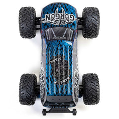 1/10 GORGON 223S 2WD RTR Brushless Monster Truck, Blue/Black by ARRMA