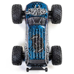 1/10 GORGON 223S 2WD RTR Brushless Monster Truck, Blue/Black by ARRMA