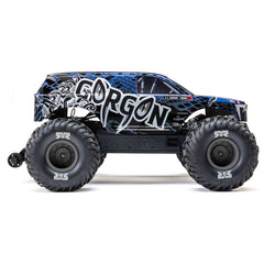 1/10 GORGON 223S 2WD RTR Brushless Monster Truck, Blue/Black by ARRMA