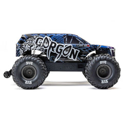 1/10 GORGON 223S 2WD RTR Brushless Monster Truck, Blue/Black by ARRMA