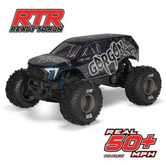 1/10 GORGON 223S 2WD RTR Brushless Monster Truck, Blue/Black by ARRMA