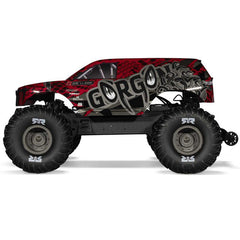 1/10 GORGON 223S 2WD RTR Brushless Monster Truck, Red/Black by ARRMA