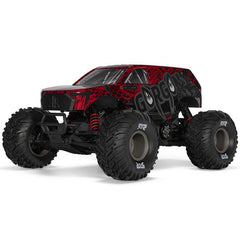 1/10 GORGON 223S 2WD RTR Brushless Monster Truck, Red/Black by ARRMA