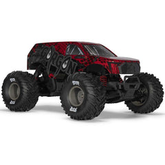 1/10 GORGON 223S 2WD RTR Brushless Monster Truck, Red/Black by ARRMA