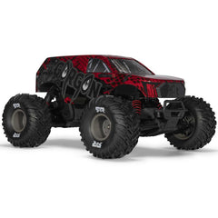 1/10 GORGON 223S 2WD RTR Brushless Monster Truck, Red/Black by ARRMA