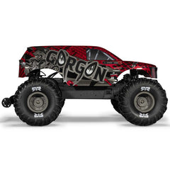 1/10 GORGON 223S 2WD RTR Brushless Monster Truck, Red/Black by ARRMA