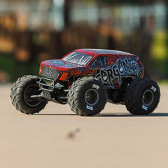 1/10 GORGON 223S 2WD RTR Brushless Monster Truck, Red/Black by ARRMA