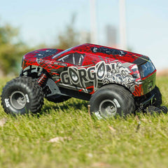 1/10 GORGON 223S 2WD RTR Brushless Monster Truck, Red/Black by ARRMA