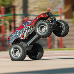 1/10 GORGON 223S 2WD RTR Brushless Monster Truck, Red/Black by ARRMA