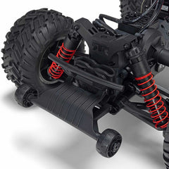 1/10 GORGON 223S 2WD RTR Brushless Monster Truck, Red/Black by ARRMA