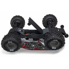 1/10 GORGON 223S 2WD RTR Brushless Monster Truck, Red/Black by ARRMA