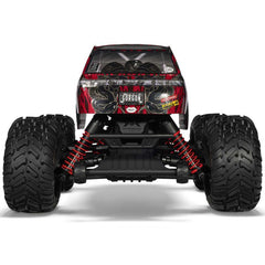 1/10 GORGON 223S 2WD RTR Brushless Monster Truck, Red/Black by ARRMA