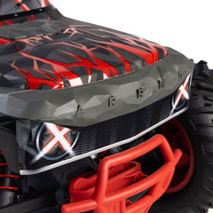 1/10 QUAKE 223S DSC 2WD RTR Brushless Monster Truck, Red by ARRMA
