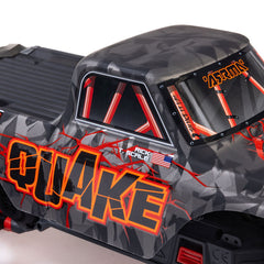 1/10 QUAKE 223S DSC 2WD RTR Brushless Monster Truck, Red by ARRMA
