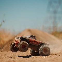 1/10 QUAKE 223S DSC 2WD RTR Brushless Monster Truck, Red by ARRMA