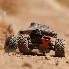 1/10 QUAKE 223S DSC 2WD RTR Brushless Monster Truck, Red by ARRMA