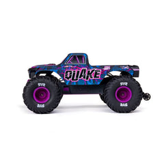 1/10 QUAKE 223S DSC 2WD RTR Brushless Monster Truck, Purple by ARRMA