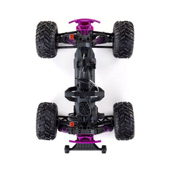 1/10 QUAKE 223S DSC 2WD RTR Brushless Monster Truck, Purple by ARRMA