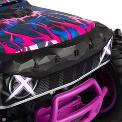 1/10 QUAKE 223S DSC 2WD RTR Brushless Monster Truck, Purple by ARRMA