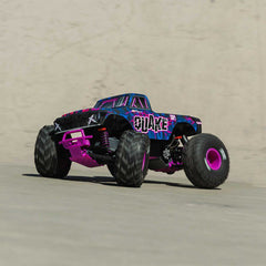 1/10 QUAKE 223S DSC 2WD RTR Brushless Monster Truck, Purple by ARRMA